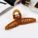 Hair crab "Militsa" loop, 10.5 cm, mix