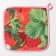 Group 18x18 cm, strawberries, matting, 100% cotton