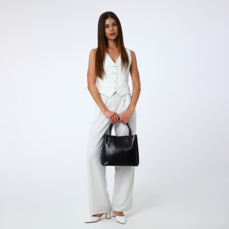 Bag-tout on lightning, the color is dark blue-5