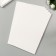 Foamiran "neon shine - white" 2 mm format A4 (set of 5 sheets)