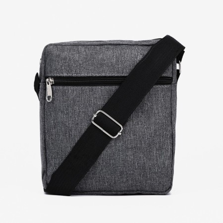 Male bag, gray color-3