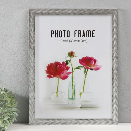 Photo frame plastic 30x40 cm "Silver Kolos" 43.6x3.6x1 cm