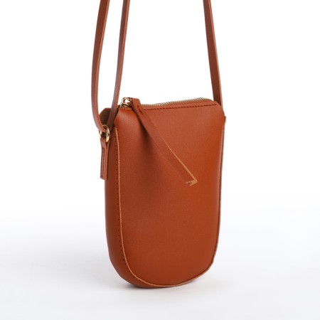 Bag Women's Cross-Bodi with a zipper, the color is red-2