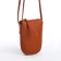 Bag Women's Cross-Bodi with a zipper, the color is red