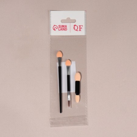 A set of applicators for the Assortment shadows, 3 pcs, black color-5