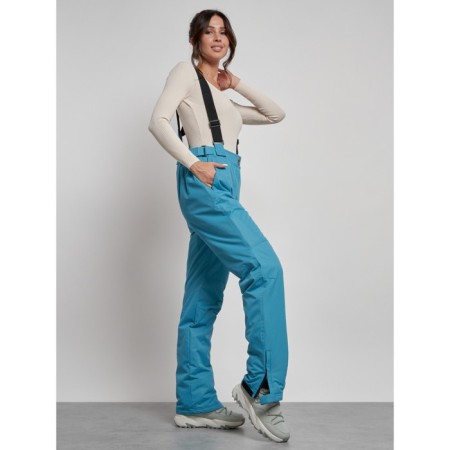 Semi -combinezone female ski insulated, size 46, blue color-18