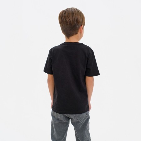 T-shirt Children's KAFTAN "Puppies with a butterfly" R.34 (122-128), black-2