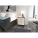 Tumbling bedside TP-1, 400x380x560, wenge/oak milk