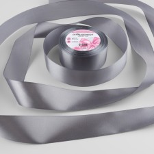 Satin tape, 40 mm × 23 ± 1 m, color gray No. 60