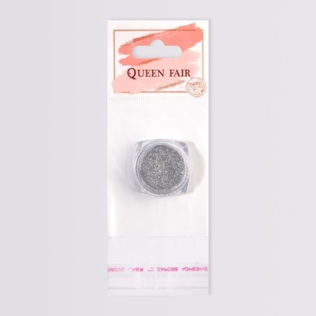 Sparkles for decor, reflective, large, silver color-7