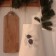 Apron kitchen with embroidery SL Home "New Year" 60x70 flax 100%