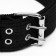 Four-layer collar with a swivel, 65 x 4 cm, Osh 54-60 cm, polyester, black