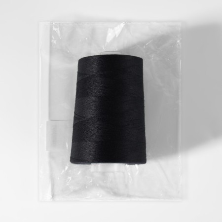 Threads 80L, 2500 m, black color No. 115-3
