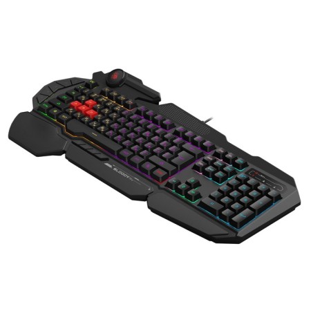Keyboard A4Tech Bloody B310N Black USB Multimedia for Gamer LED (Carles stand) 103388-9
