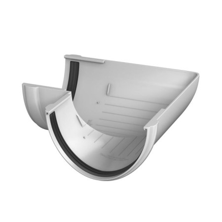 Groove angle 90 ° PVC D125