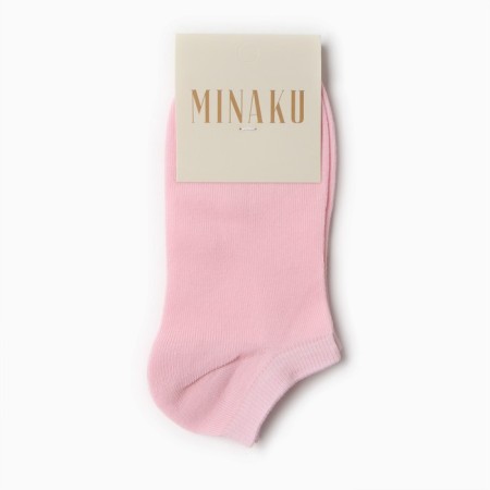 Women's socks shortened minku, light pink color, rr 36-39 (23-25 ​​cm)-2