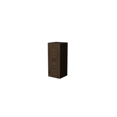 Cabinet hinged Kira 300x300x720 with 1 door wenge/quadro shimo dark
