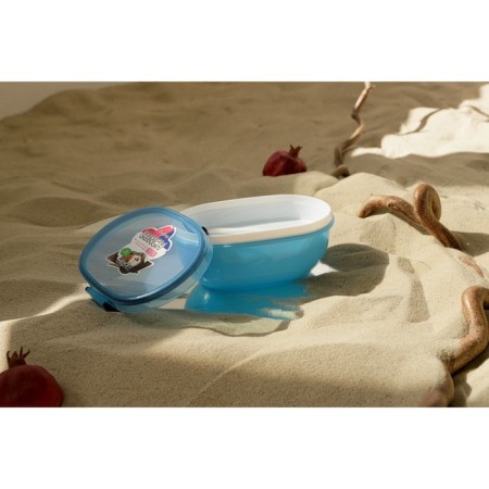 Lunch-Box Plastic level 2 “simplicity”, spoon, oval, mix color-5