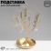 Star for jewelry "tree" h = 29, d = 13, color gold