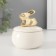 Coramics Coramics "Golden Rabbit" White 8x8x10 cm