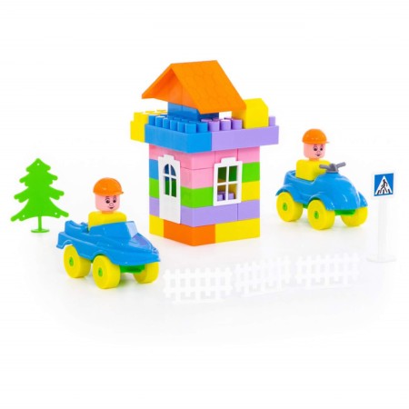 Designer "Builder", 76 parts-3