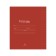 Notebook of 12 sheets in the line monophonic calligrata "Classic bright", cover coated paper, varnish, OFSET block, mix