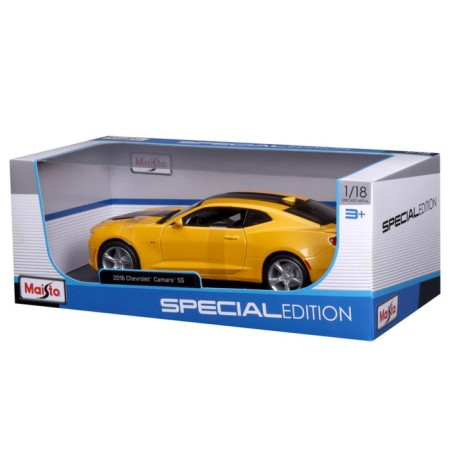 MASTO DIE-CAST CheVrolet Camaro SS machine, opening doors, 1:18, red color-8