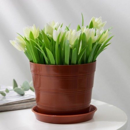 Pot with the Classic Podon, 600 ml, Terracotta color