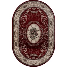 Ковёр овальный Merinos Colizey, размер 200x300 см, цвет red