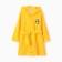 Boat for a boy, yellow color, height 116 cm