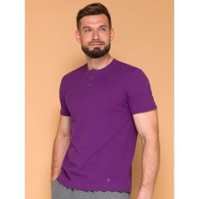 Футболка мужская, размер 50, цвет фиолетовый