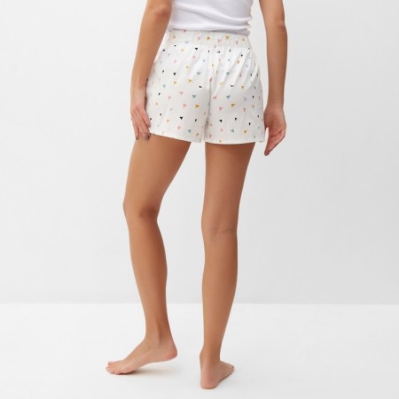 Women's shorts KAFTAN "Shards", size 40-42, white-4