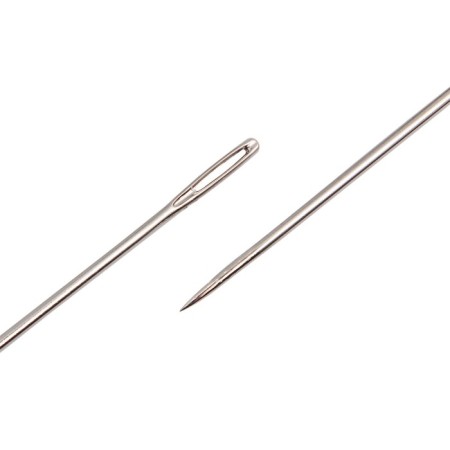 Needles for binding work and rough fabrics are super long No. 8, 25 pcs in units.-2