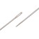 Needles for binding work and rough fabrics are super long No. 8, 25 pcs in units.