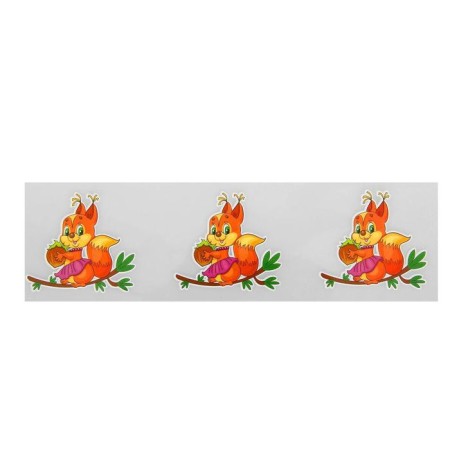 Thermalrotransfer "Squirrel", set of 12 pcs.
