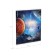 Notebook of 48 sheets in a cage, Erichkrause "Universe", metallized lamination, whiteness 100%, mix