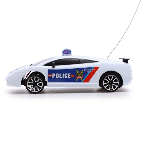 The Police machine, on the radio, works from batteries-1