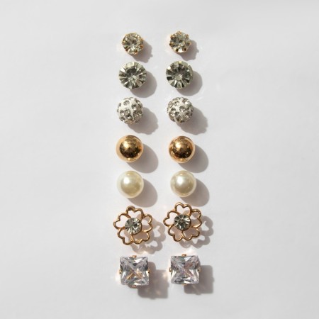 Pusets 7 pairs "For every day" set party, color mix-3