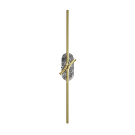 Bra Maytoni Mod256WL-L5BS3K2, LED, 6W, 8.6x9.7x63 cm, 170lm, brass color
