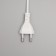 LED figure "Star" 28 cm, plastic, 220 V, glow of blue
