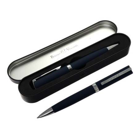 Switching handle, 1.0 mm, Bruno visconti milano, blue rod, blue metal case, in a metal case