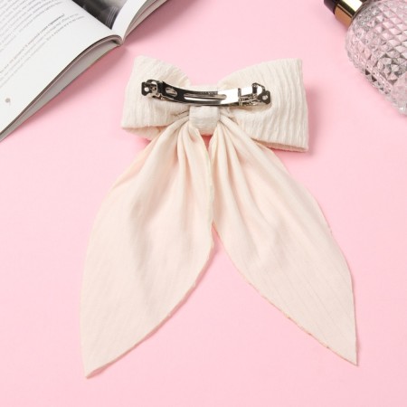 Hair hairpin "Julia" Aard, 21x12 cm, milk-1