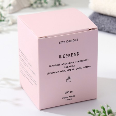Candle in the Bank Aromatic "Weekend", sage, orange, grapefruit, 250 ml-2