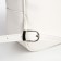 Women's backpack city, Textura, white color