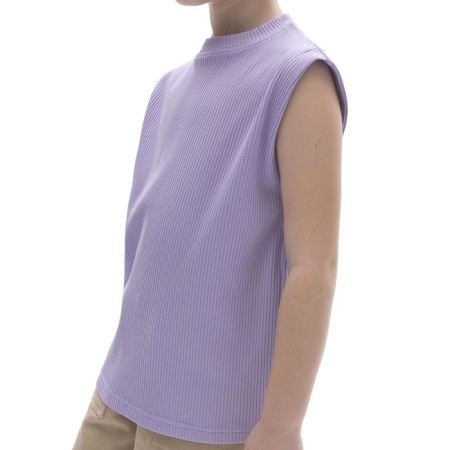T -shirt for boys, height 110 cm, lavender color-1