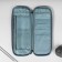 Penal for knitting "Flowers", 1 compartment, 8 pockets, 40 × 15 × 2.5 cm, blue/white color