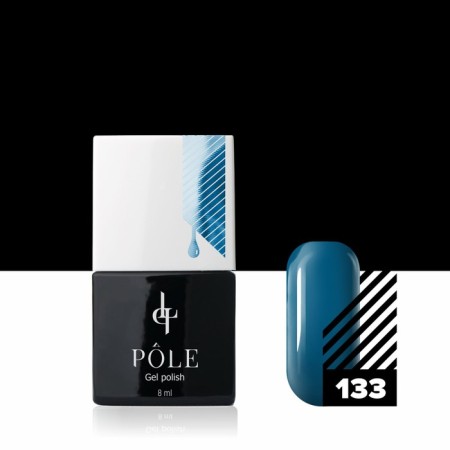 Color gel polish Pole, No. 133 icy rain, 8 ml