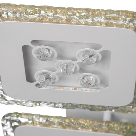 Causteen with PDU 2214/4 LED 108W Dimmer RGB white 59x59x10 cm Bayerlux-7