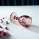 Magistro glass glass “cruise”, 250 ml, 8 × 15.3 cm, pink color