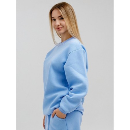 Women's sweel down with comb, size 50, blue color-1